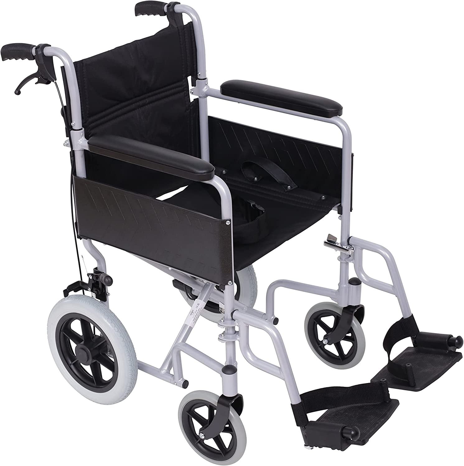 Angel Mobility Lightweight Aluminum Folding Transit Travel Wheelchair