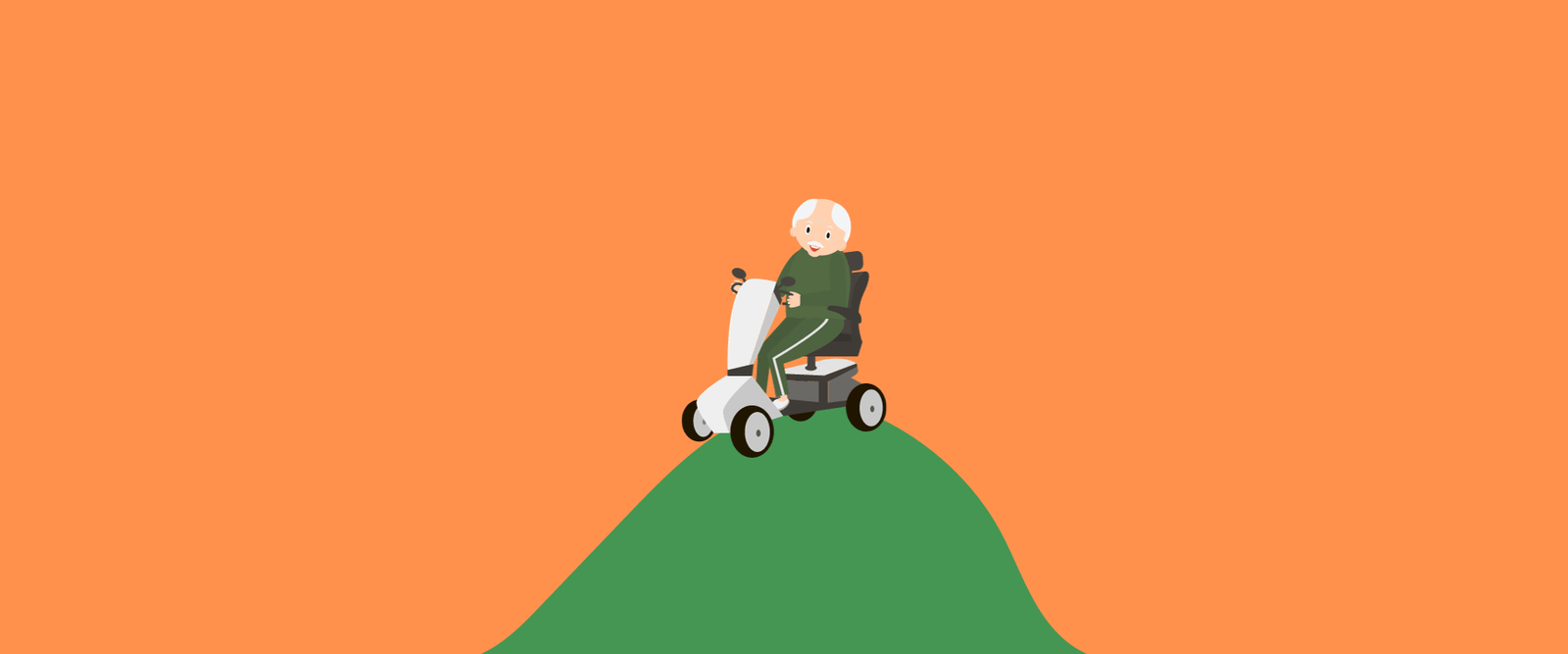 Can mobility scooters go up hills