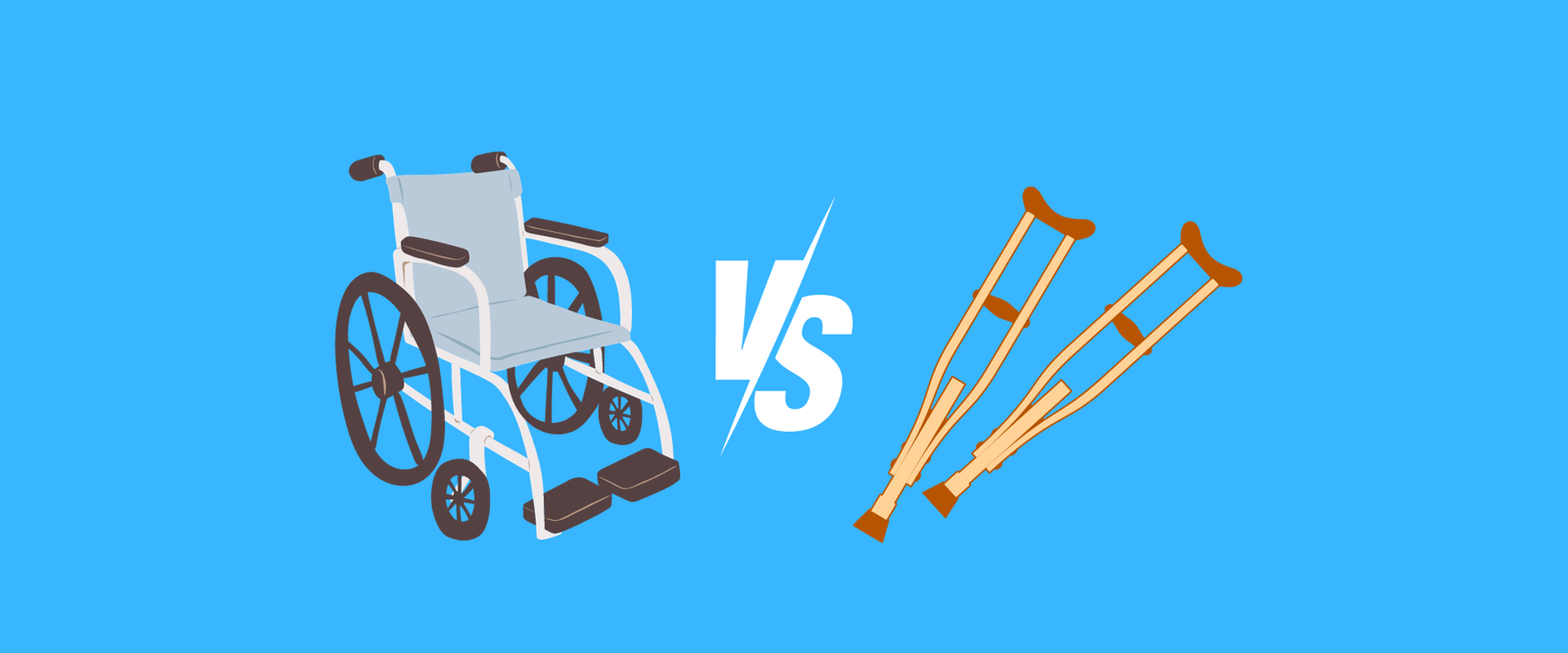 Wheelchairs vs. Crutches: Navigating Mobility Options