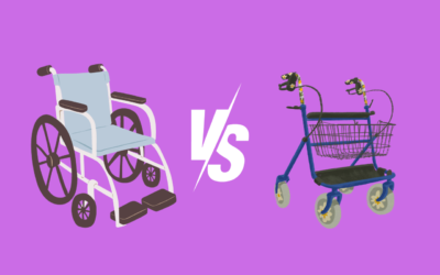 Wheelchairs vs. Rollators