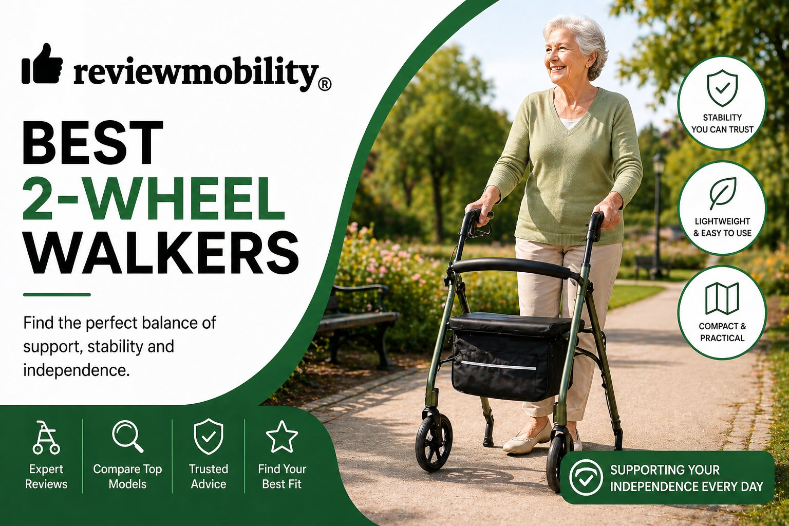 Discover the Best 2-Wheel Walkers for Seniors in 2026