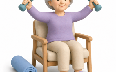 Seated Exercises for Elderly and Less Mobile People