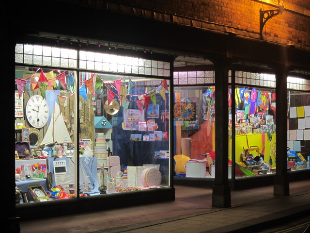 A high street shop front