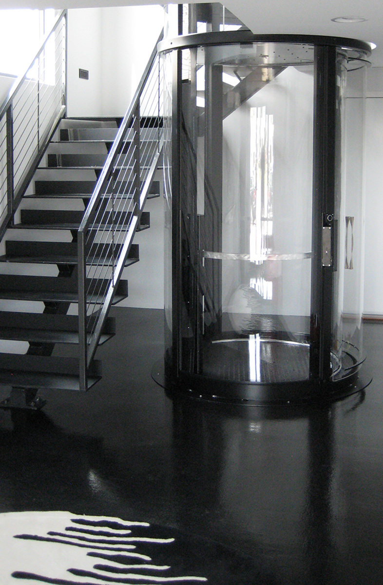 home lift space required A compact home lift