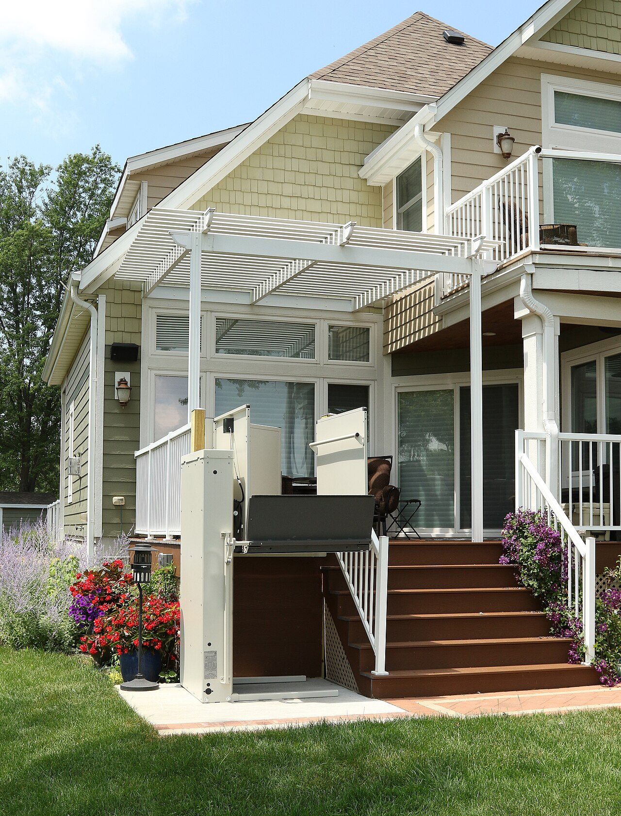 home lifts wheelchair users A wheelchair accessible home lift