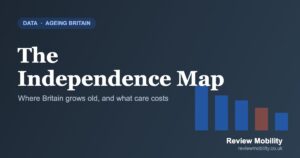 The Independence Map: Where Britain Grows Old, and What Care Costs