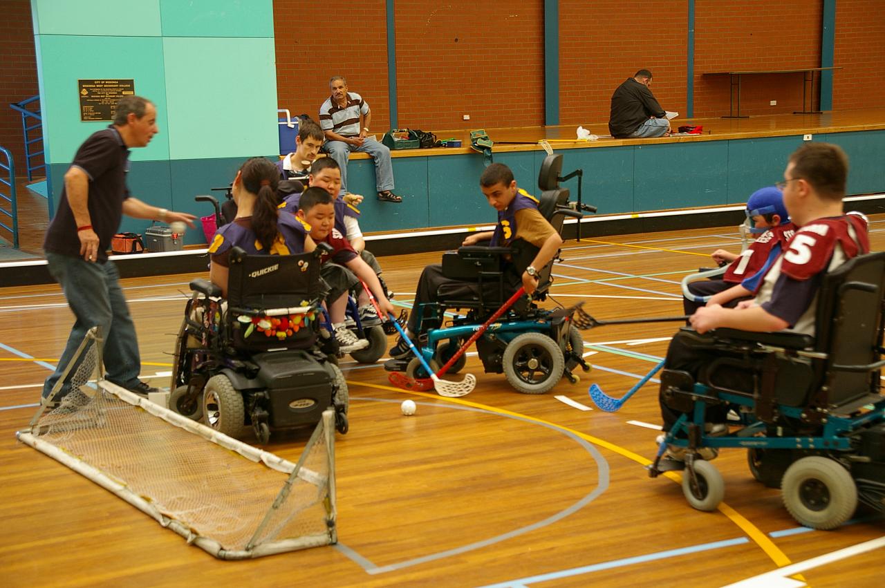 A powered wheelchair