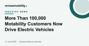 More Than 100,000 Motability Customers Now Drive Electric Vehicles
