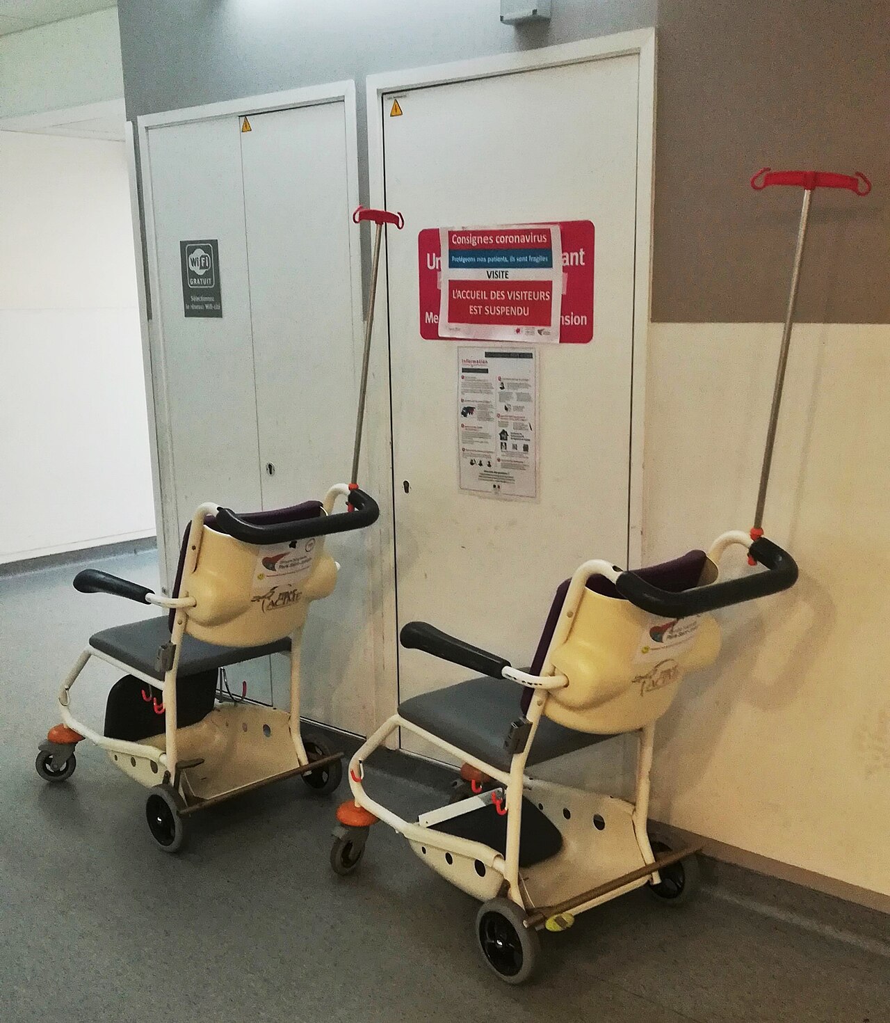 A wheelchair
