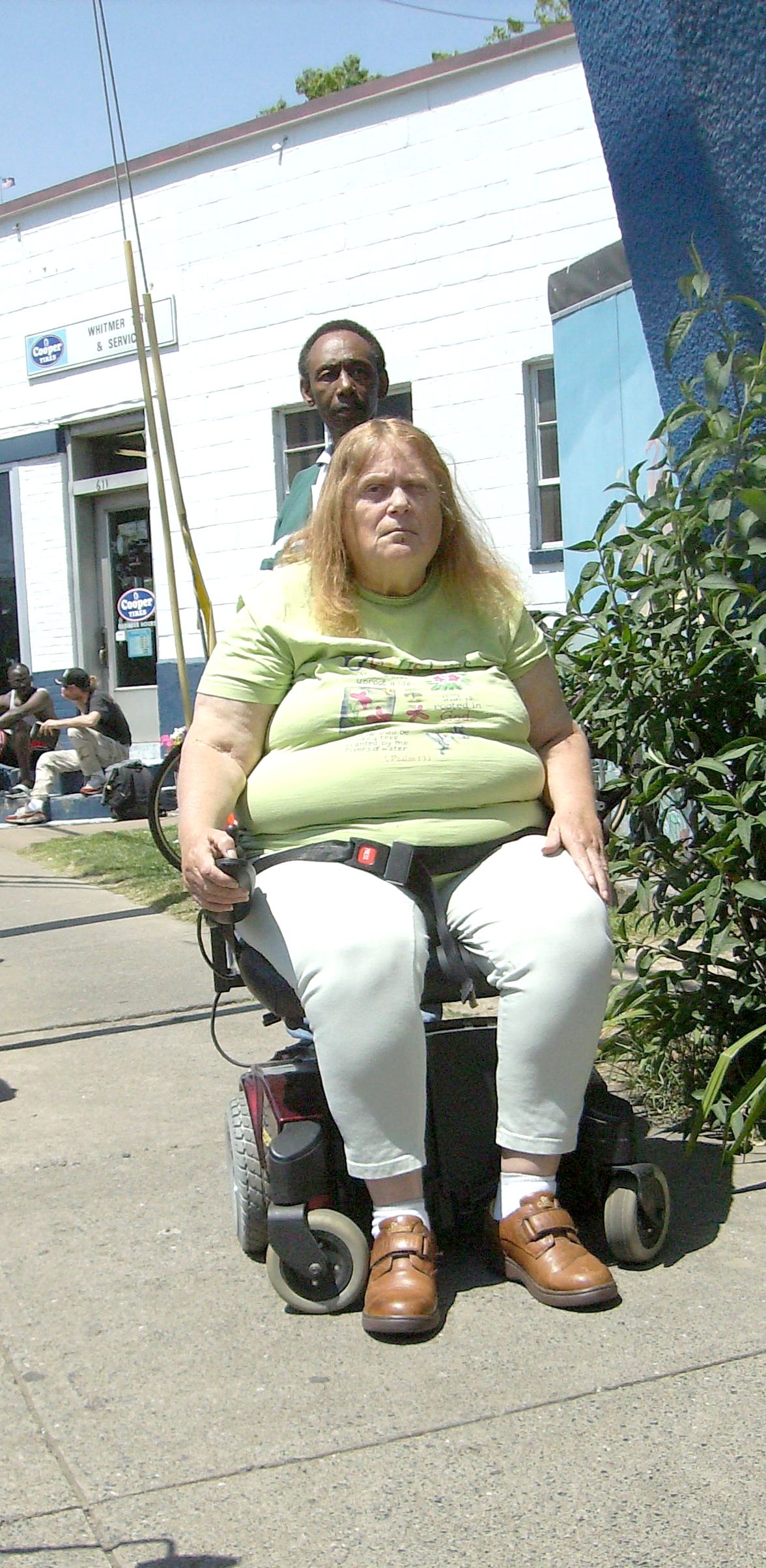 A powered wheelchair