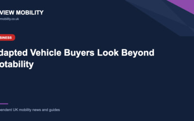 Adapted Vehicle Buyers Look Beyond Motability After Scheme Changes