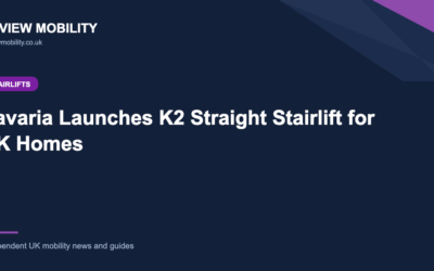 Savaria Launches K2 Straight Stairlift for UK Homes