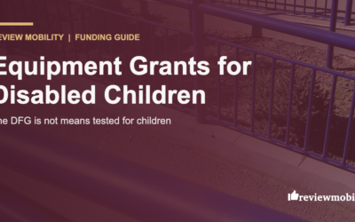Mobility Equipment Grants for Disabled Children: Who Funds What