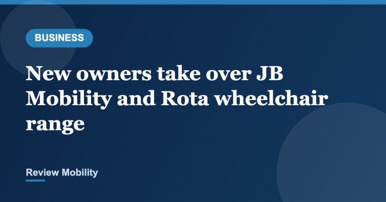 New owners take over JB Mobility and commit to Rota wheelchair range