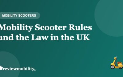 Mobility Scooter Rules and the Law in the UK