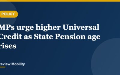 MPs urge higher Universal Credit for 66 year olds as State Pension age rises