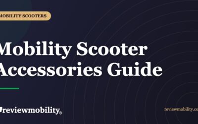 Mobility Scooter Accessories Guide