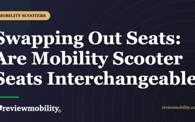 Swapping Out Seats: Are Mobility Scooter Seats Interchangeable?