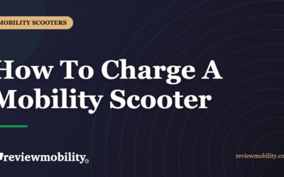 How To Charge A Mobility Scooter