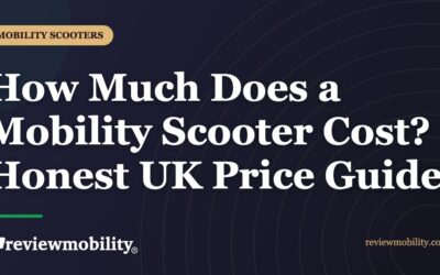 How Much Does a Mobility Scooter Cost? Honest UK Price Guide