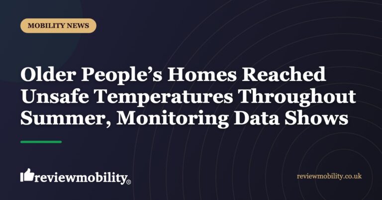 Older People’s Homes Reached Unsafe Temperatures Throughout Summer, Monitoring Data Shows