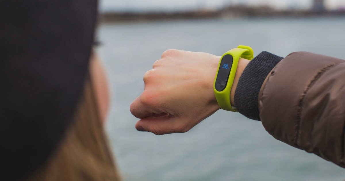 A close view of a smartwatch worn on a wrist