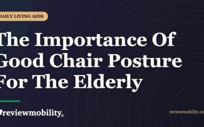 The Importance Of Good Chair Posture For The Elderly
