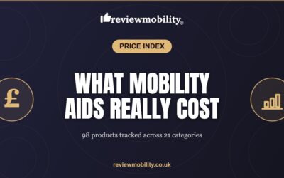 Half of the mobility aids we recommend cost less than &pound;50: the UK mobility aid price index