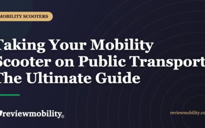 Taking Your Mobility Scooter on Public Transport: The Ultimate Guide