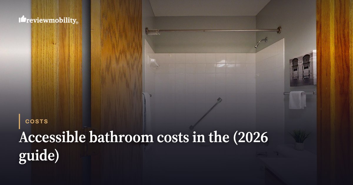 Accessible bathroom costs in the (2026 guide)
