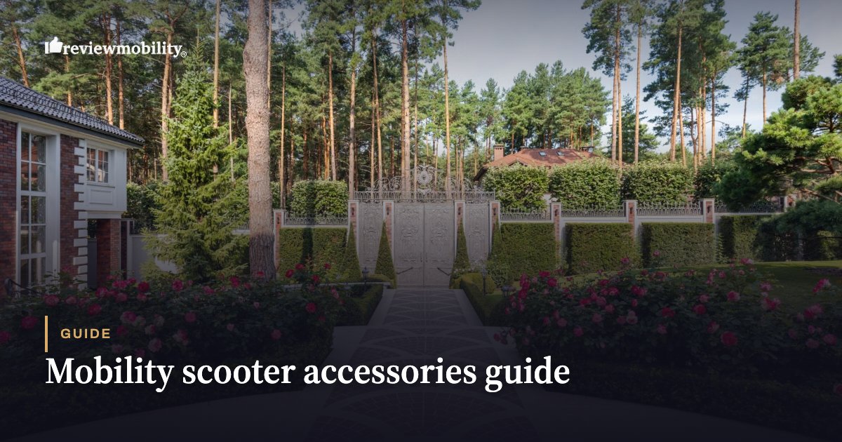 Mobility scooter accessories guide