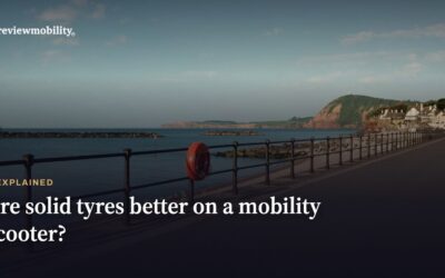Are Solid Tyres Better On A Mobility Scooter?
