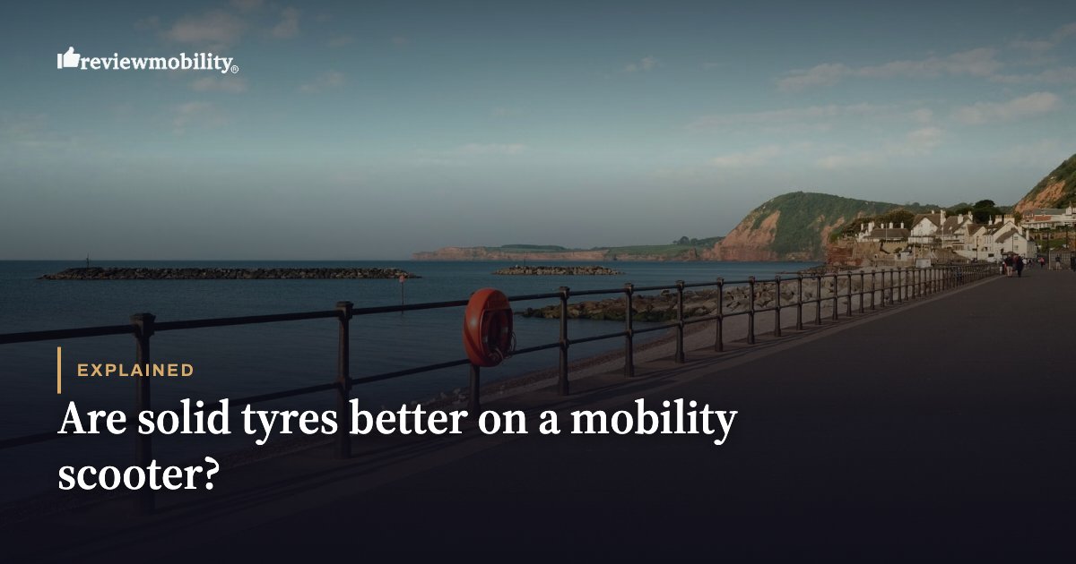Are solid tyres better on a mobility scooter? Are solid tyres better on a mobility scooter?