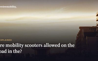 Are Mobility Scooters Allowed on the Road In The UK?