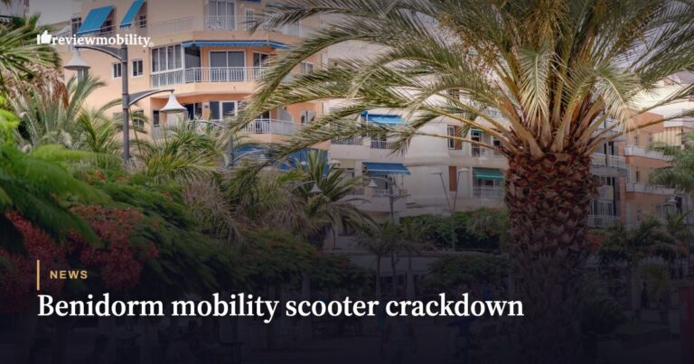Benidorm Mobility Scooter Crackdown: UK Visitors Face £425 Fines