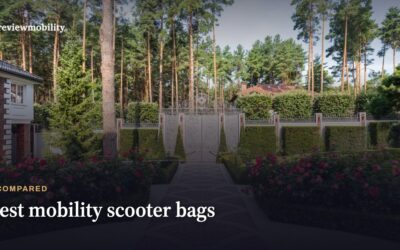 Best Mobility Scooter Bags – Best Sellers