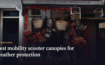 Best Mobility Scooter Canopies for Weather Protection