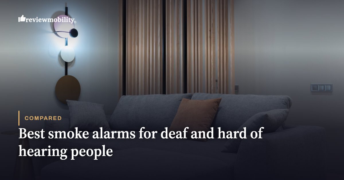 Best smoke alarms for deaf and hard of hearing people