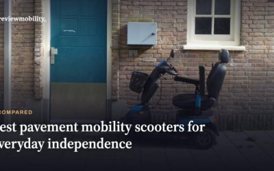 Best Pavement Mobility Scooters for Everyday Independence