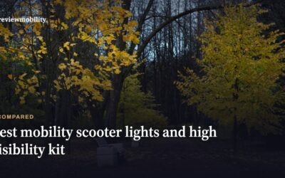 Best Mobility Scooter Lights and High Visibility Kit UK