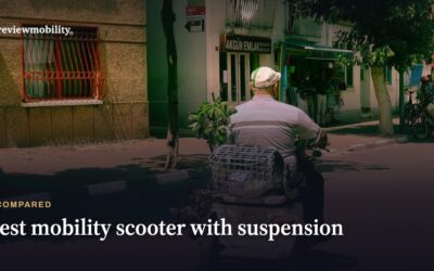 Best Mobility Scooter With Suspension