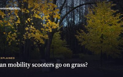 Can Mobility Scooters Go On Grass?