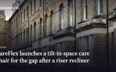 CareFlex launches a tilt-in-space care chair for the gap after a riser recliner