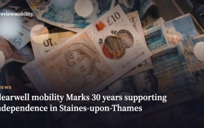Clearwell Mobility Marks 30 Years Supporting Independence in Staines-upon-Thames