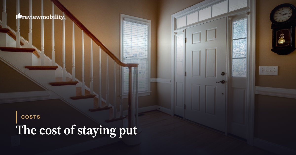 The cost of staying put