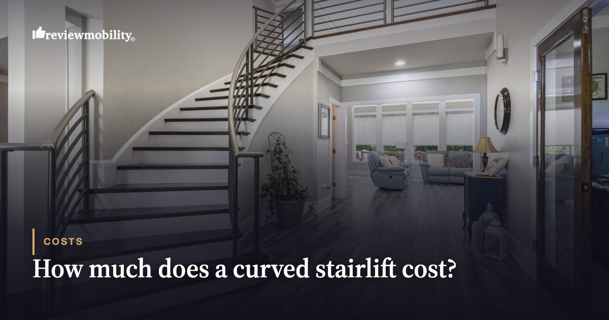 How much does a curved stairlift cost? How much does a curved stairlift cost?