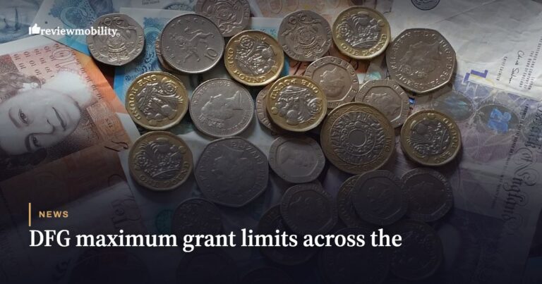 DFG Maximum Grant Limits Across the UK in 2026