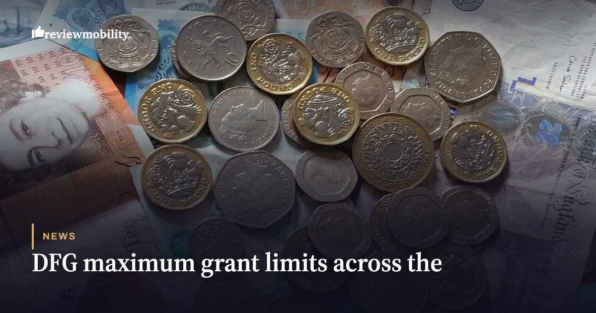 DFG maximum grant limits across the