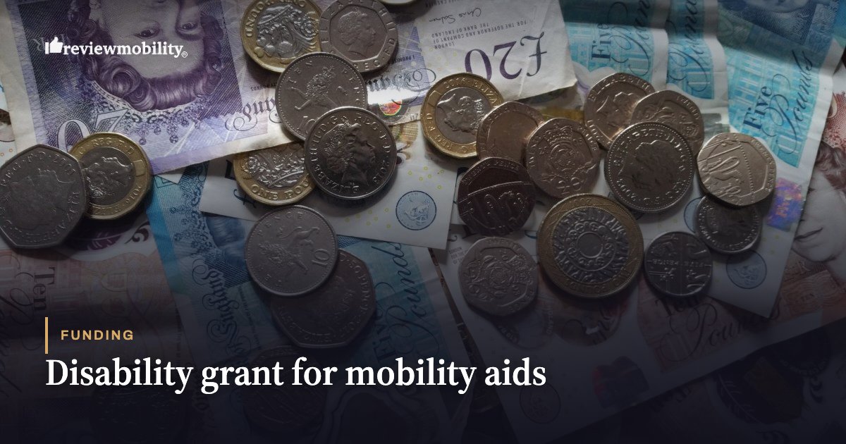 Disability grant for mobility aids