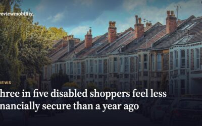 Three in five disabled shoppers feel less financially secure than a year ago, survey finds